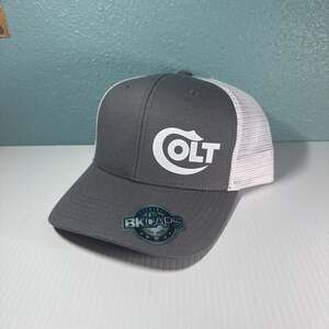 Colt Firearms logo BKCaps 112 Snapback Hat
